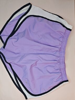 Nike Women’s Lavender Athletic Shorts with Black Trim